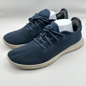 Allbirds Tree Runner Sneakers Shoes‎ Mens Size 12 Blue Mesh Walk Casual Comfort